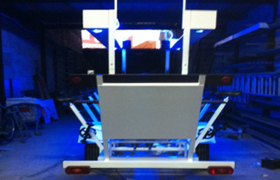 LED Lights in the Beer Bike